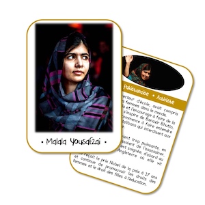 18 cartes-portraits de femmes inspirantes - Lutin Bazar
