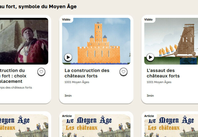 Dossier : les châteaux du Moyen Âge - Lumni