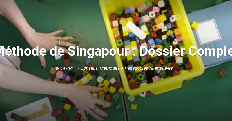 Méthode de Singapour : dossier complet - La salle des maîtres