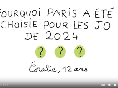 Pourquoi Paris a été choisie pour les JO de 2024 ? - 1 jour, 1 question