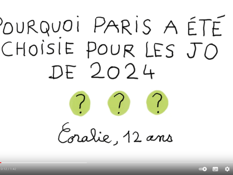 Pourquoi Paris a été choisie pour les JO de 2024 ? - 1 jour, 1 question